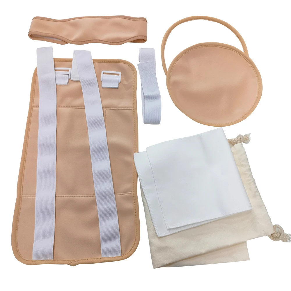 2023 Famous Hot Sale Castor Oil pack Wrap Amazon Best Seller Adjustable Reusable Organic Castor Oil Pack Kit