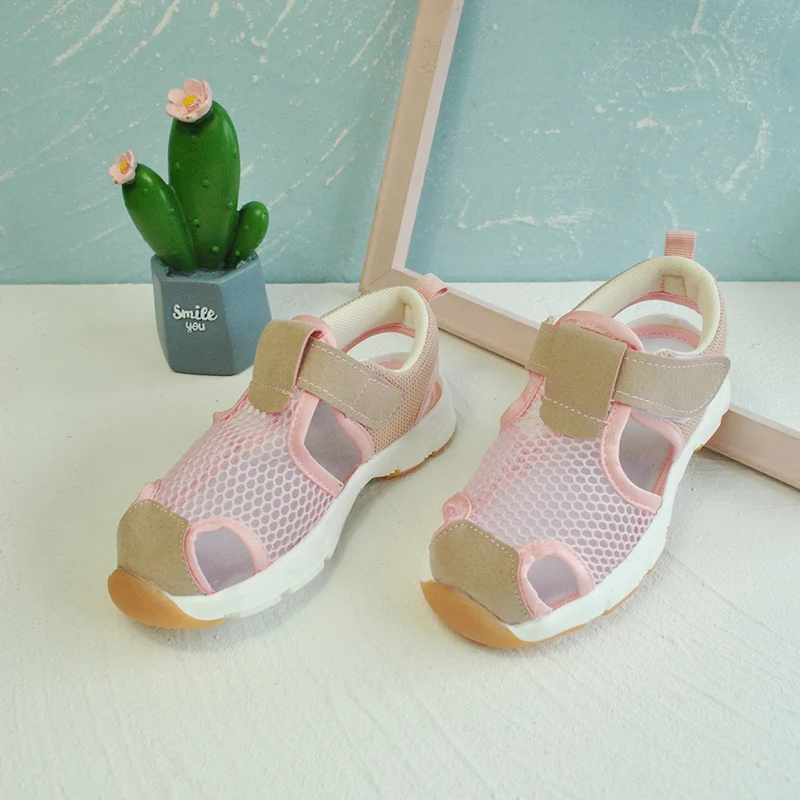 
Unisex Outdoor kids slip on sports mesh shoes customized children running casual shoes 