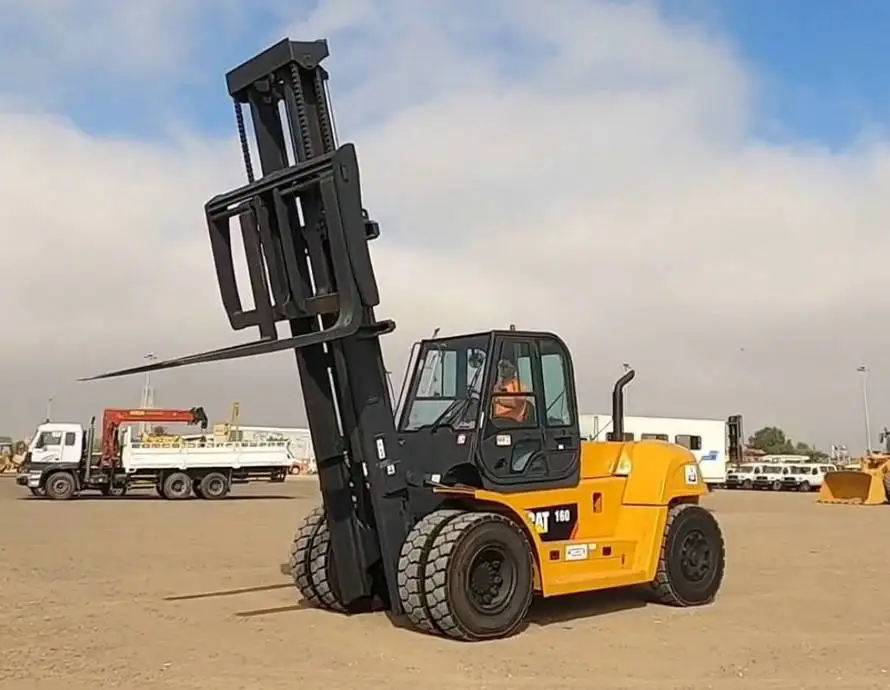 16 Ton forklift Original Japanese DP160 Used Diesel forklift for sale