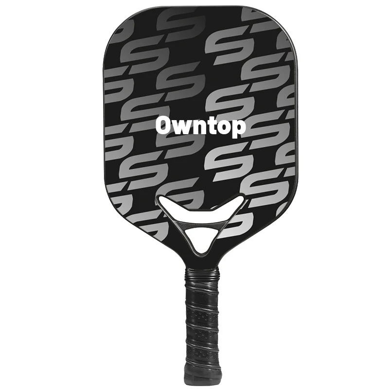 Nomex Corex Honeycomb Custom Usapa Semi Rough Textured Surface Carbon Fiber Pickleball Paddle Edgeless Thermoforming