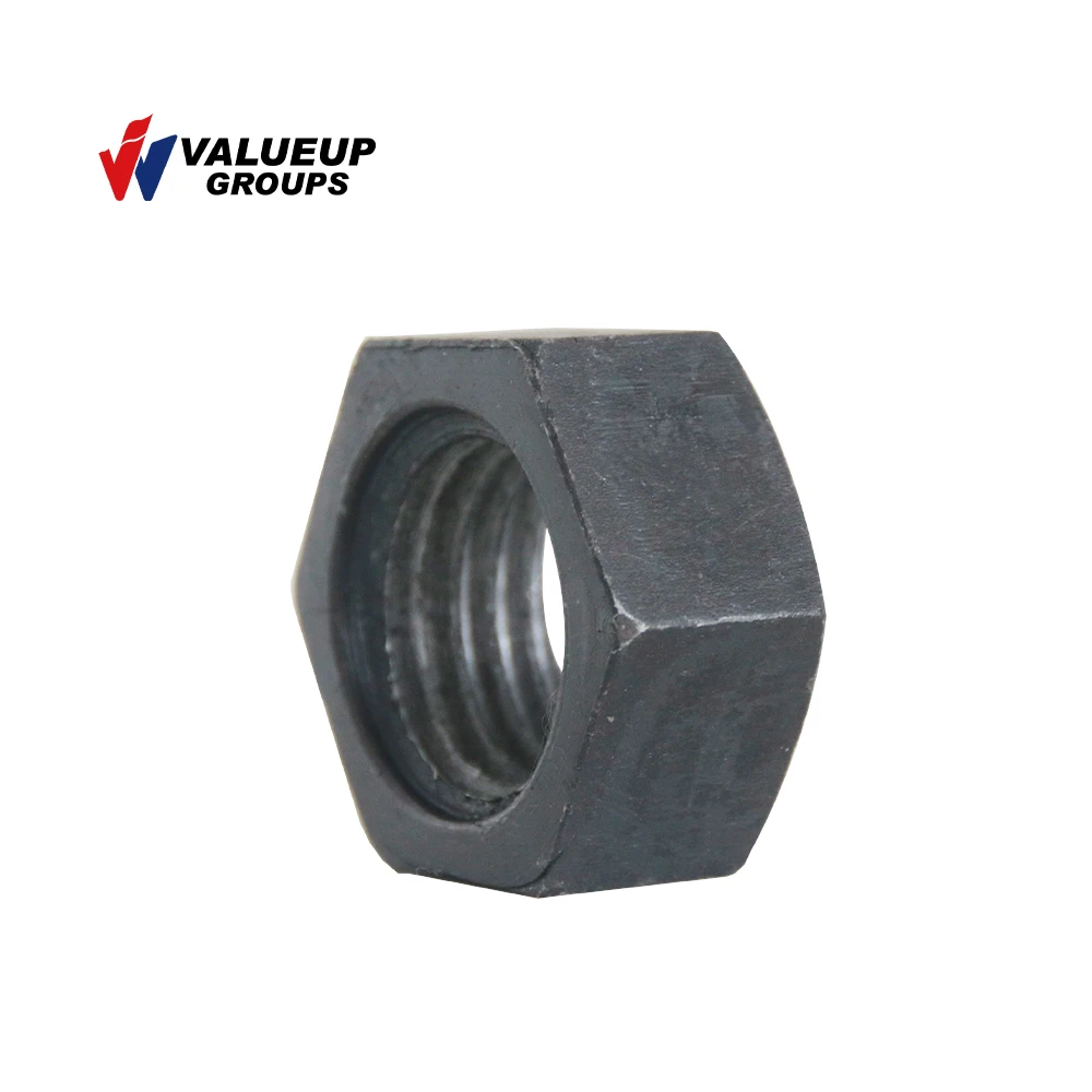 CARBON STEEL BLACK COLOR ASTM A563 Gr Dh Heavy flange Hex Nut M3-M100 1/2 TO 4 INCH