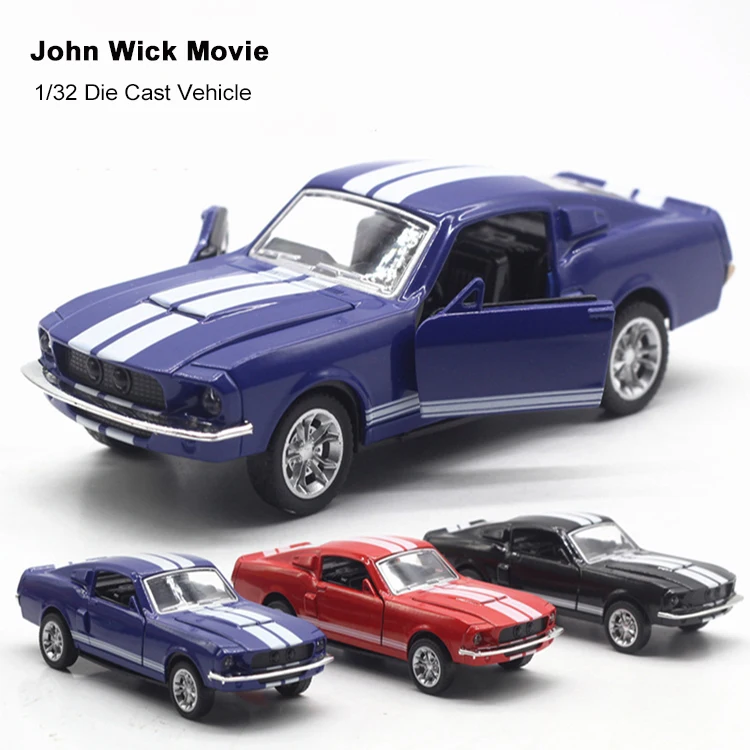 maisto 1 18 die cast toys Hollywooded movie (2014) 1969 ford mustang boss GT diecast model collection John Wick diecast cars