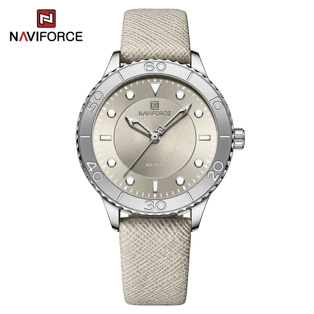 Fashion Women Wristwatch Hot Sale NAVIFORCE 5020 Luminous Luxury Waterproof Watches Girlfriends Birthday Gift Quartz Lady Watch