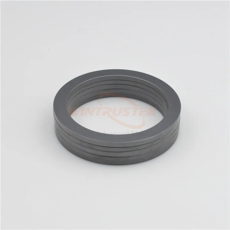 RBSiC / SSiC Silicon Carbide Ceramic Ring For Mechanical Seal
