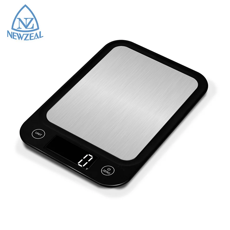 Stainless Steel Platform Blue Tooth 4.0 5Kg Manual Lcd Abs Plastic Digital Multifunction Food Scale
