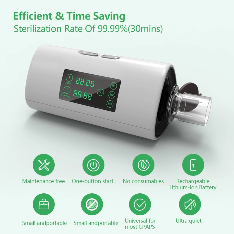 Portable CPAP Cleaner and Sanitizing Machine Zipper Bag for Tube Hose Shenzhen