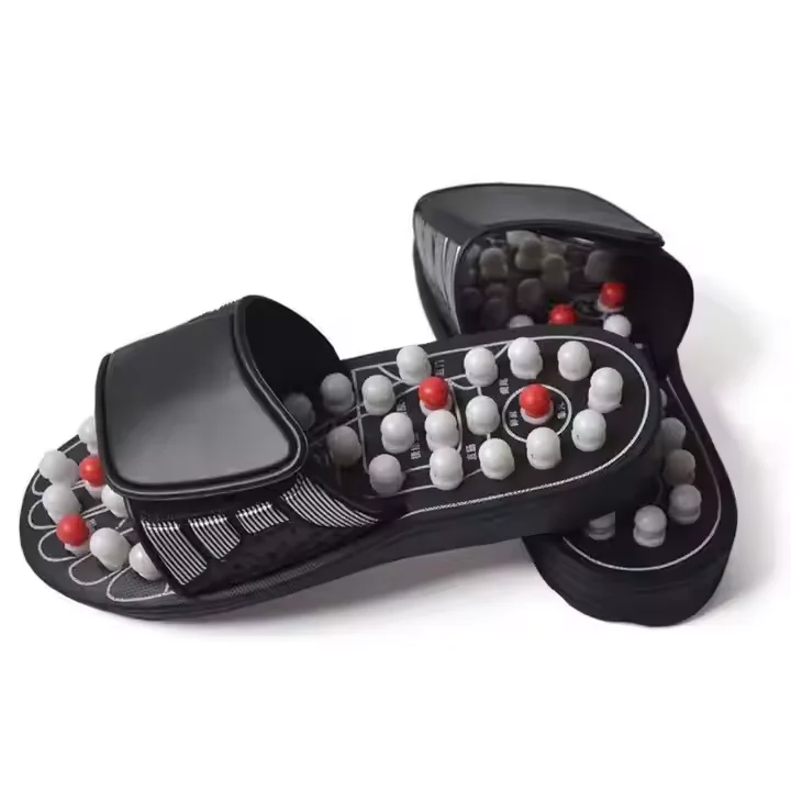 Hot Selling Home Leisure Shiatsu Massage Slippers Acupuncture Points 38-45 Men and Women General Body Physiotherapy Massage
