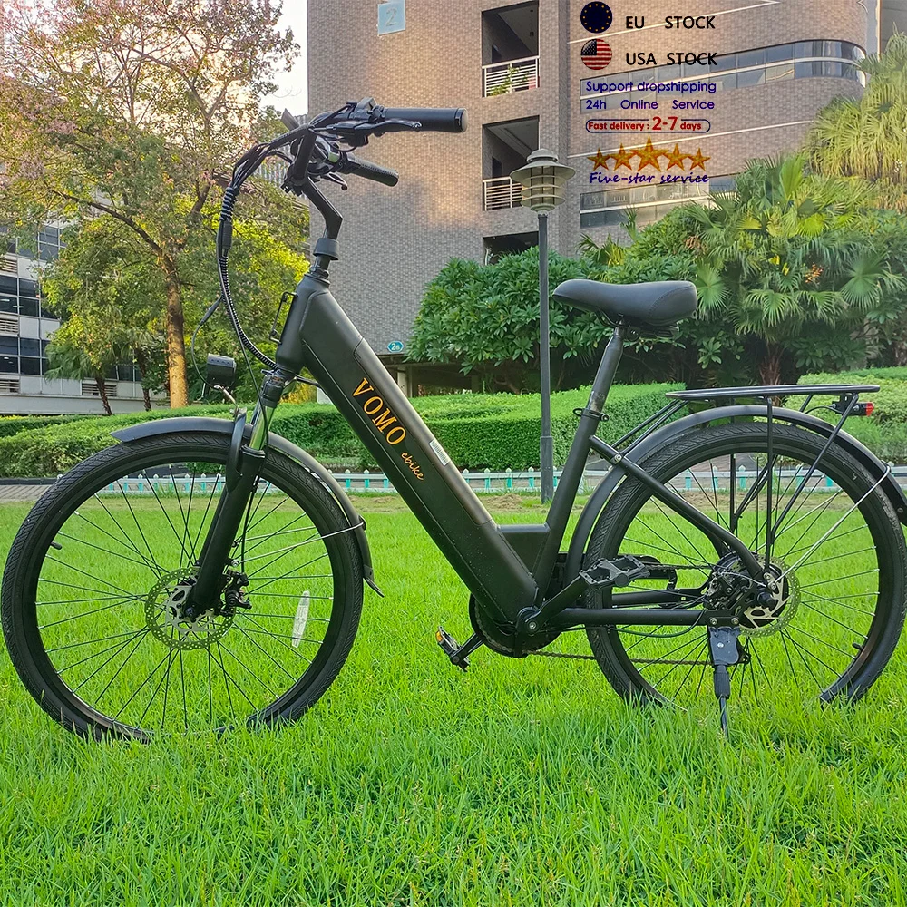 CS20 VOMO Skinny spining bike EU склад прямая цена с завода шаг через тонкую шину Ebike 250 Вт мотор для электровелосипеда