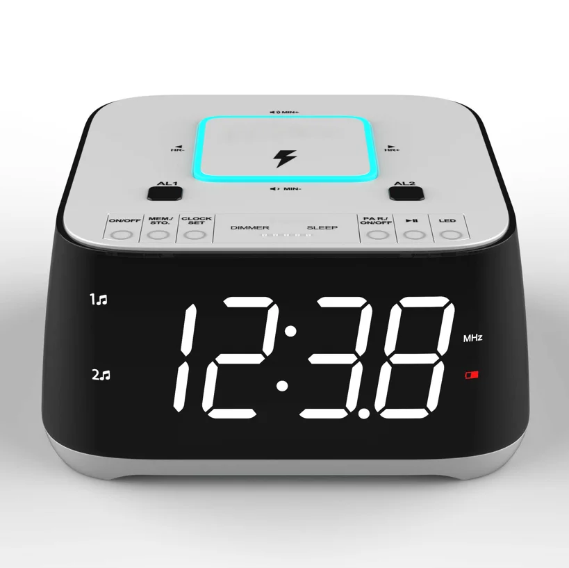 water spray alarm clock robot wooden 3d puzzle radio wireless phone charger digital-muslim-majid-azan ultra custom souvenir