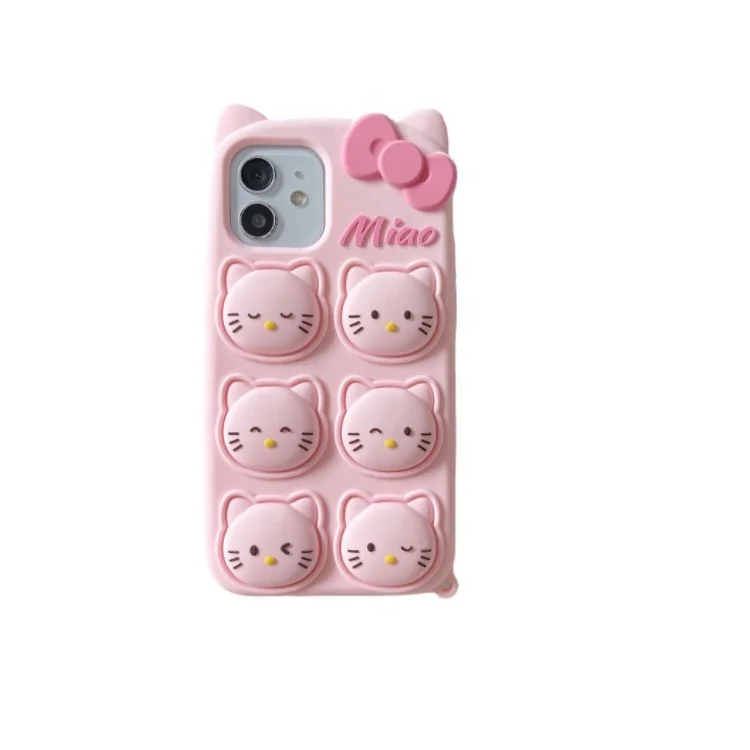 Capa De Funda Celular Designer Silicone 12 13 Pro Max Case Pop Fidget Squid Games Phone Case Mobile Cover For iPhone 11/12/13