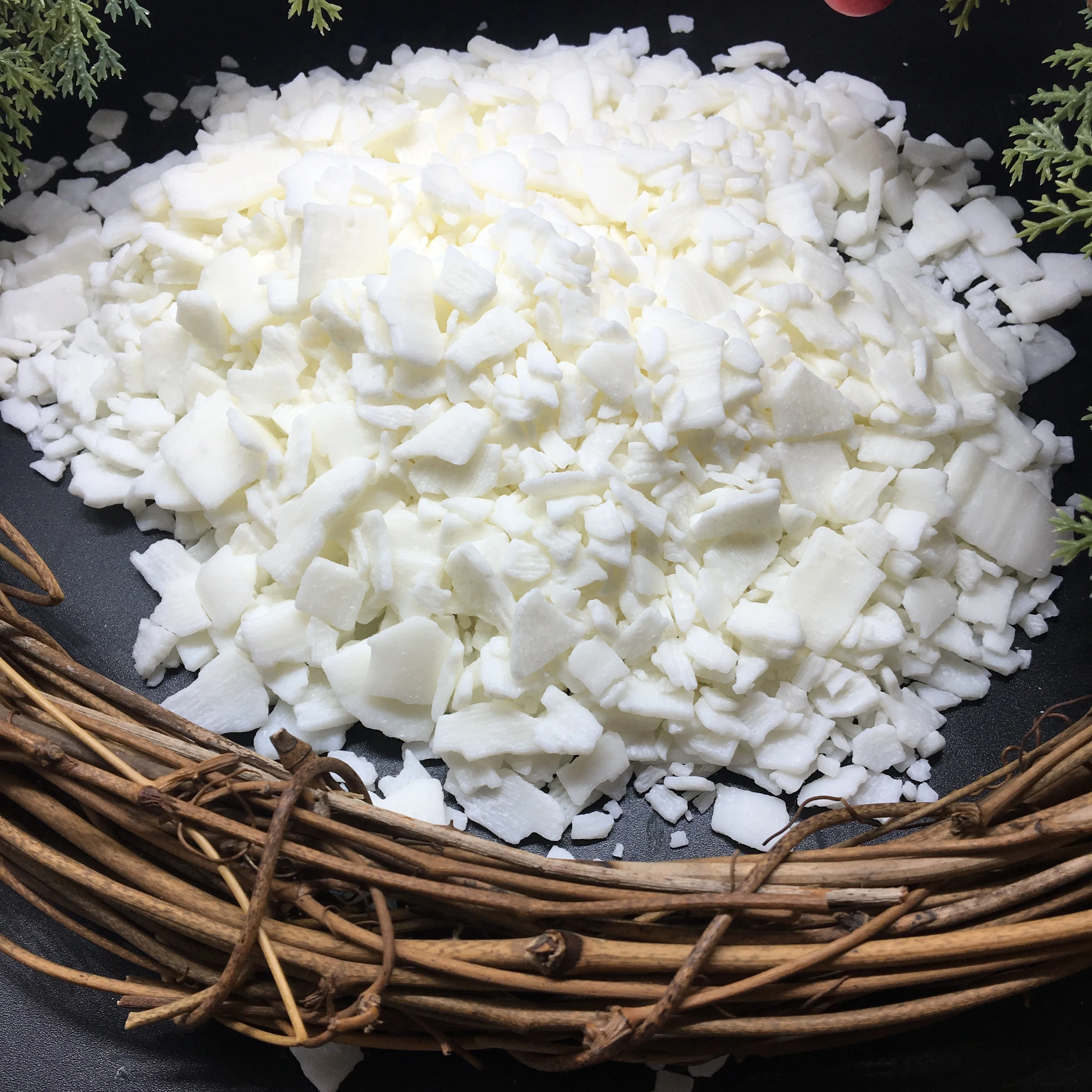 Non-GMO Soy Candle Wax for container/glass candles Natural Vegetable/Plant Waxes