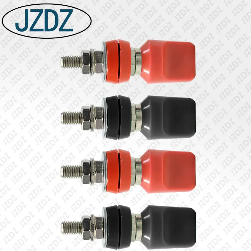 
 Jzdz M6 * 60 терминал 6 мм Чистая медь плоский кабель Терминал типа «банан» 4 мм гнездо/40A высокий ток заземления Колонка h-4013  