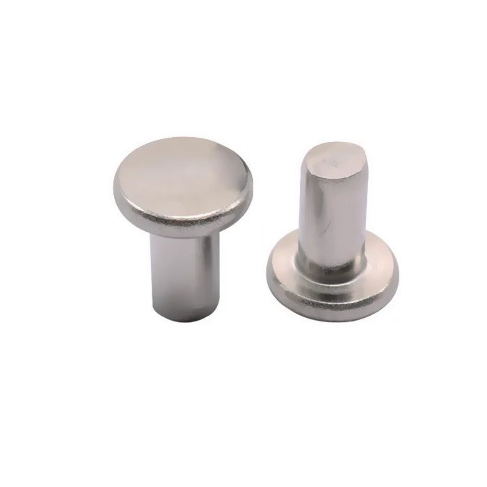Button round Mushroom Flat head solid rivets standard mm inch size non-standard custom service