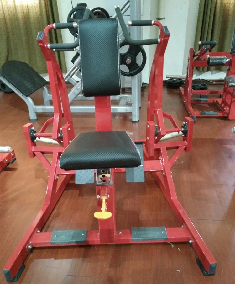 Commercial Use Bodybuilding Plate Loaded Indoor Gym Fitness Equipment Hammer Strength Iso-Lateral Rowing Machine RHS11