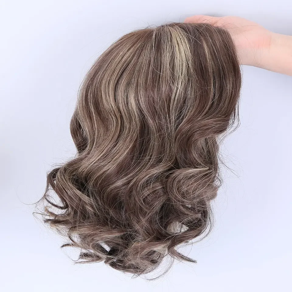 100% Unprocessed European Remy Hair  silk top full lace wig luxe alopecia wigs