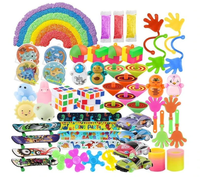 120 pcs Party Favor for Kids Prize Toys for Kids Small Fidget Toys Pinata, Treasure Chest Toys  Carnival Prizes, Birthday Gifts