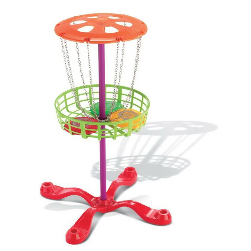 
Children Outdoor Sport Disc Golf Basket Target Game Flying Disc Golf Toy Golf Sets 
