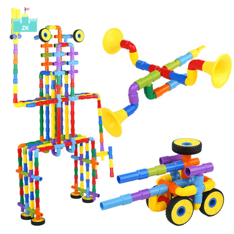 Factory Manufacture Children 156pcs Plastic Blocks Toys Of Plastic Block Toys Series