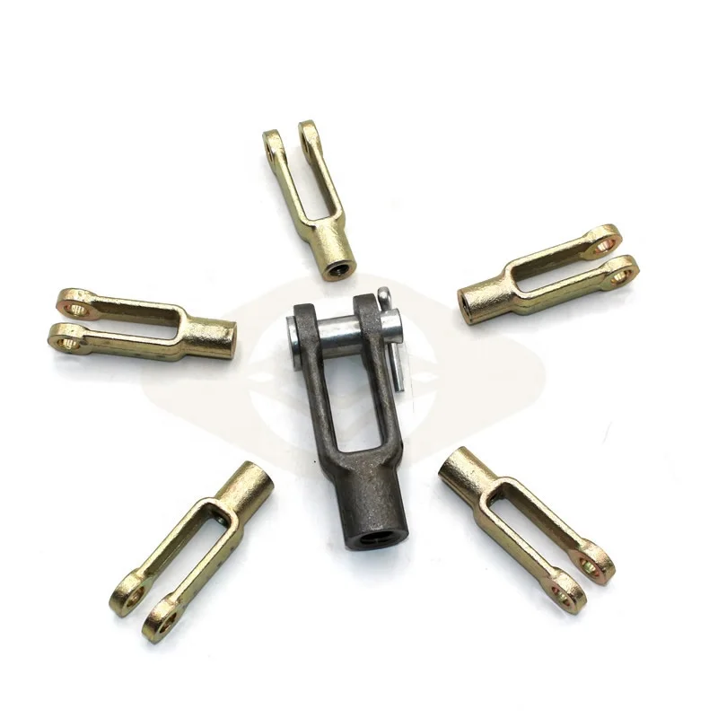 Factory Directly Supplied Adjustable Forged Parts Steel Yoke End For Turnbuckle