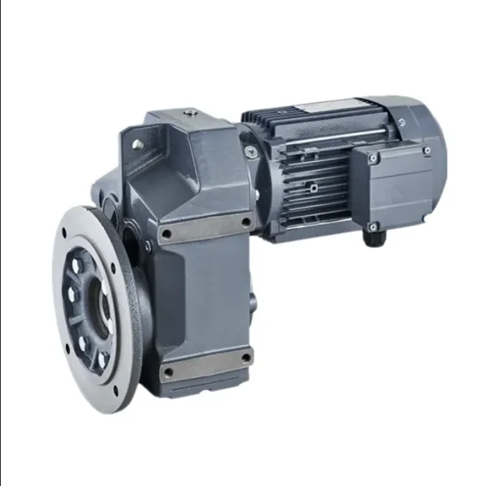 F series Hoist Lifting Crane Handling Gearbox Low Speed Rpm Transmission Reduction Helical Worm Gear Reducer Motor