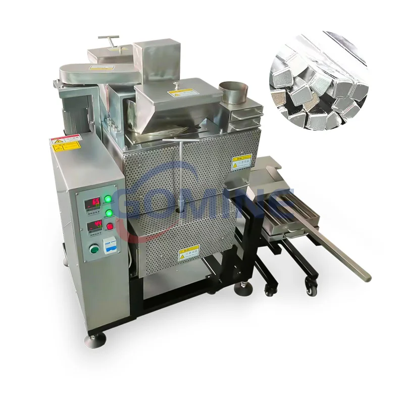 High efficiency solder dross recovery machine for separating Waste Tin Solder Dross