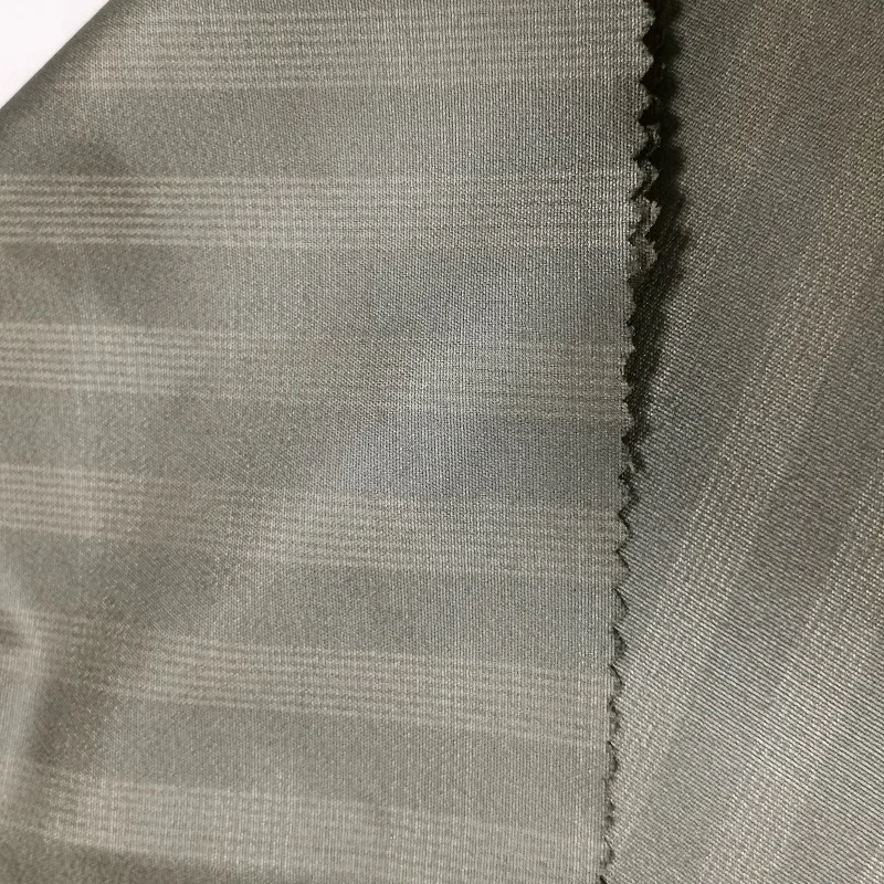 Low price polyester yarn dye fabric use for men suiting  for African
