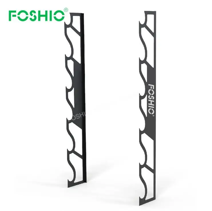 Foshio Design Alloy Steel Wrap Vinyl Film Display Storage Racks