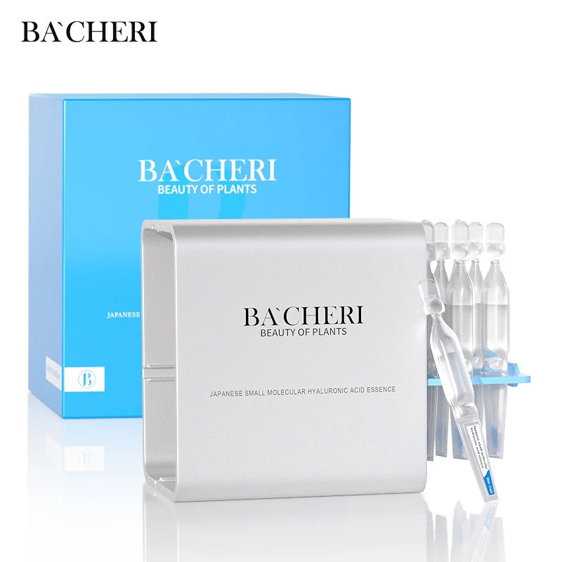 Kangrong private label skin care moisturizing hydrating erythritol Japanese small molecule hyaluronic acid ampoule face serum