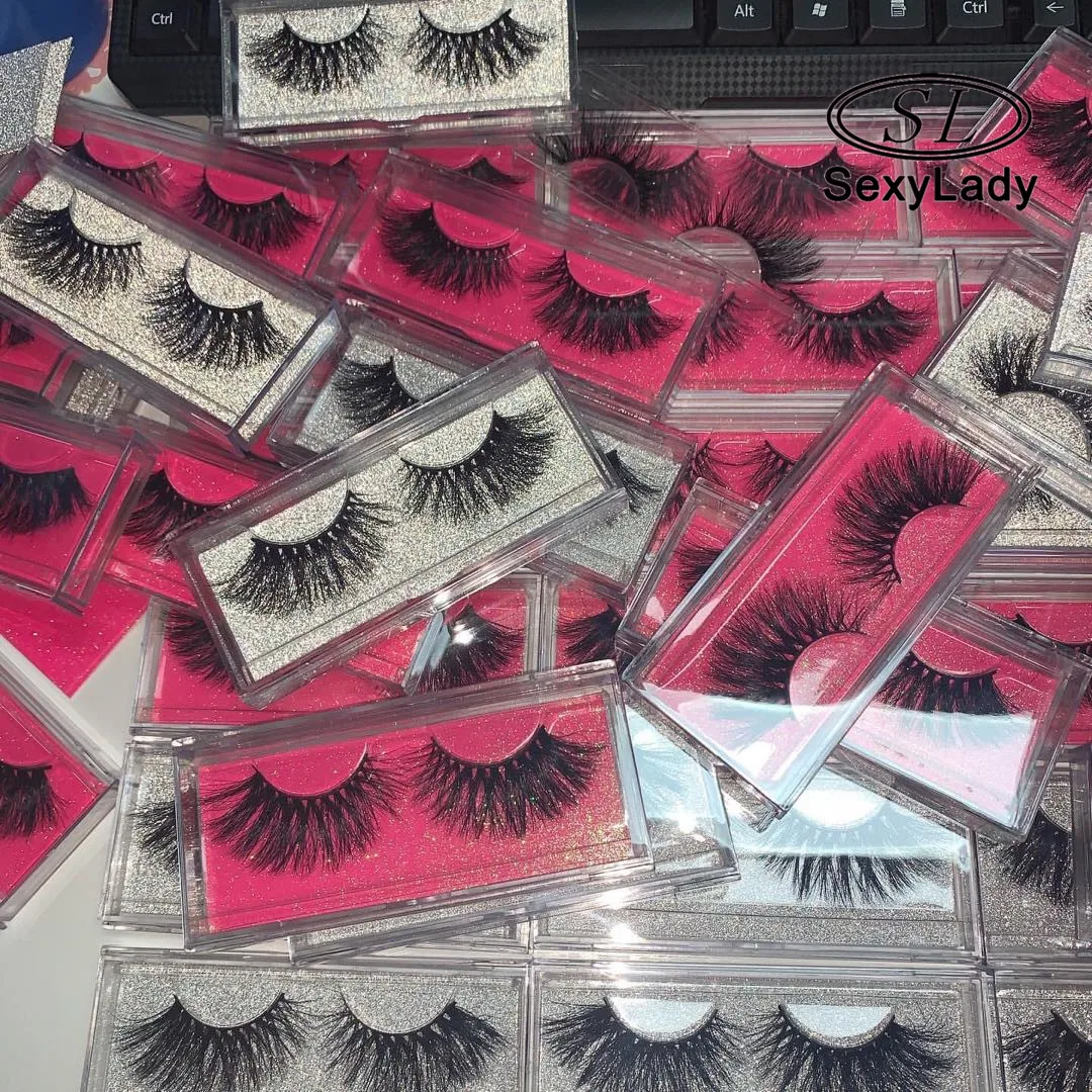 Best price mink eyelash private label 25mm wholesale mink lashes free sample hot sale eyelashes