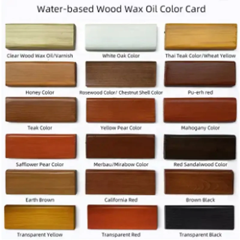 Outdoor Weather Resistant Mildew Proof Waterborne Wood Wax Oil Wood Lacquer Paint for Wood Floor