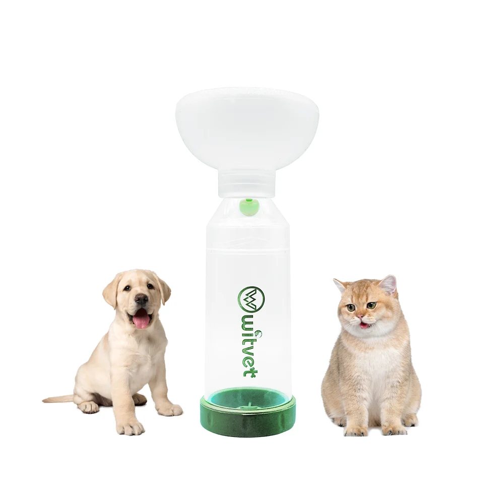 Хорошая цена камера для животных астмы аэрозольная прокладка аэрокамера ингалятора собак и кошек