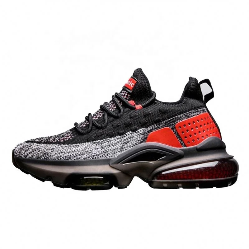 Fashion Sport Stylish Yeezy White Walking Jogging Knitted Casual Running Shoes Action Mens Sports Shoes for Men