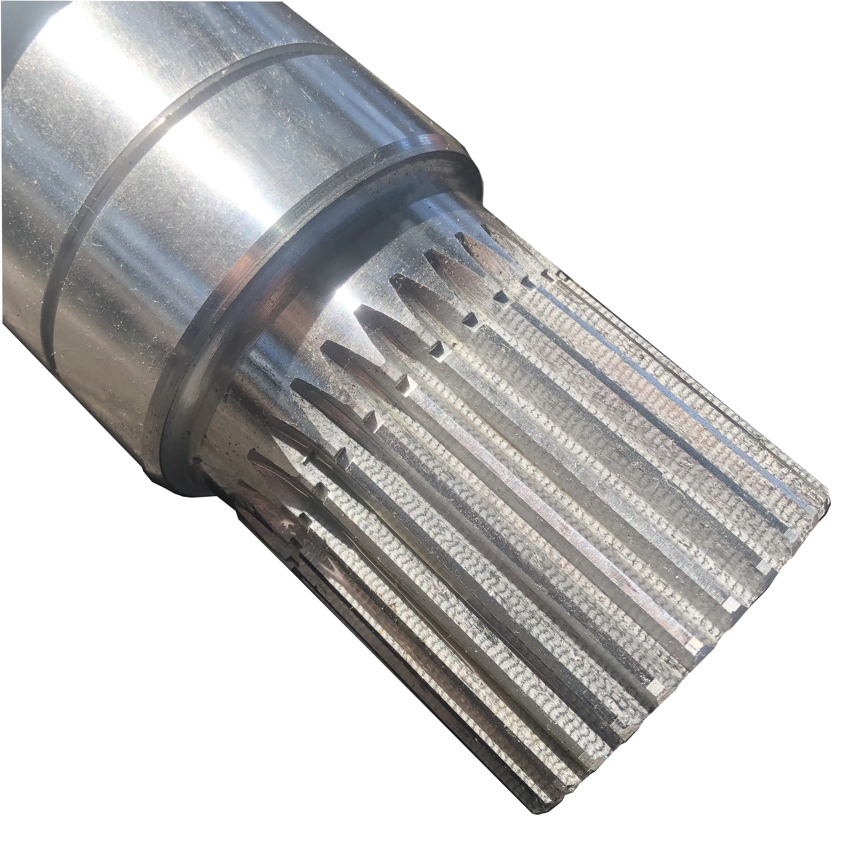China Professional CNC Machining Custom Axle High Precision Gear Shafts Steel Spline Shaft