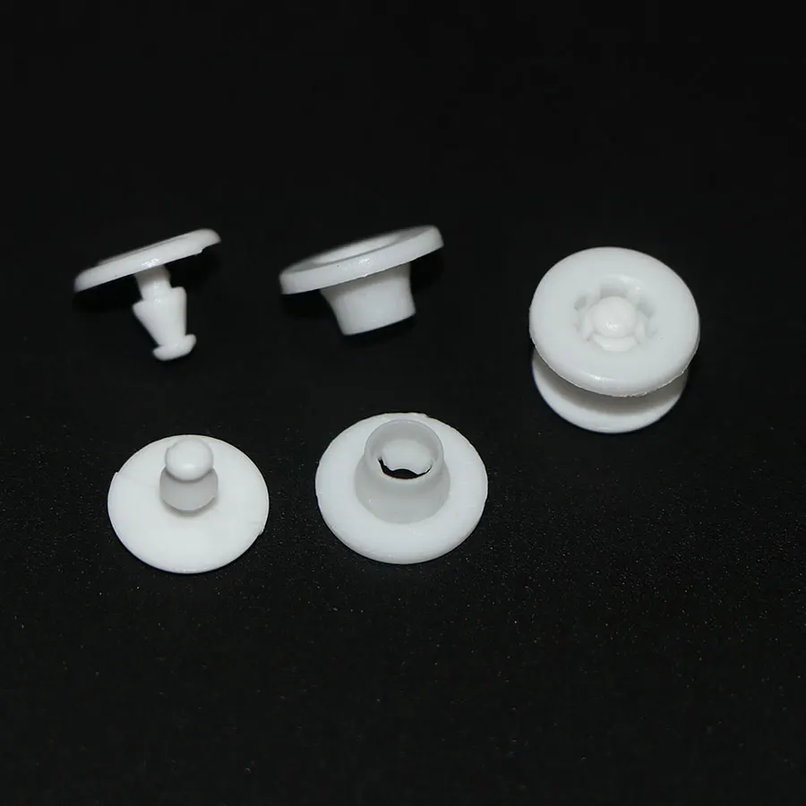 Efficient disposable wristband lock two part press snap button closure for wristband bracelet