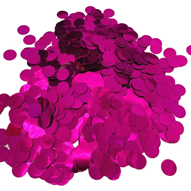 Assorted color paper PET  Confetti