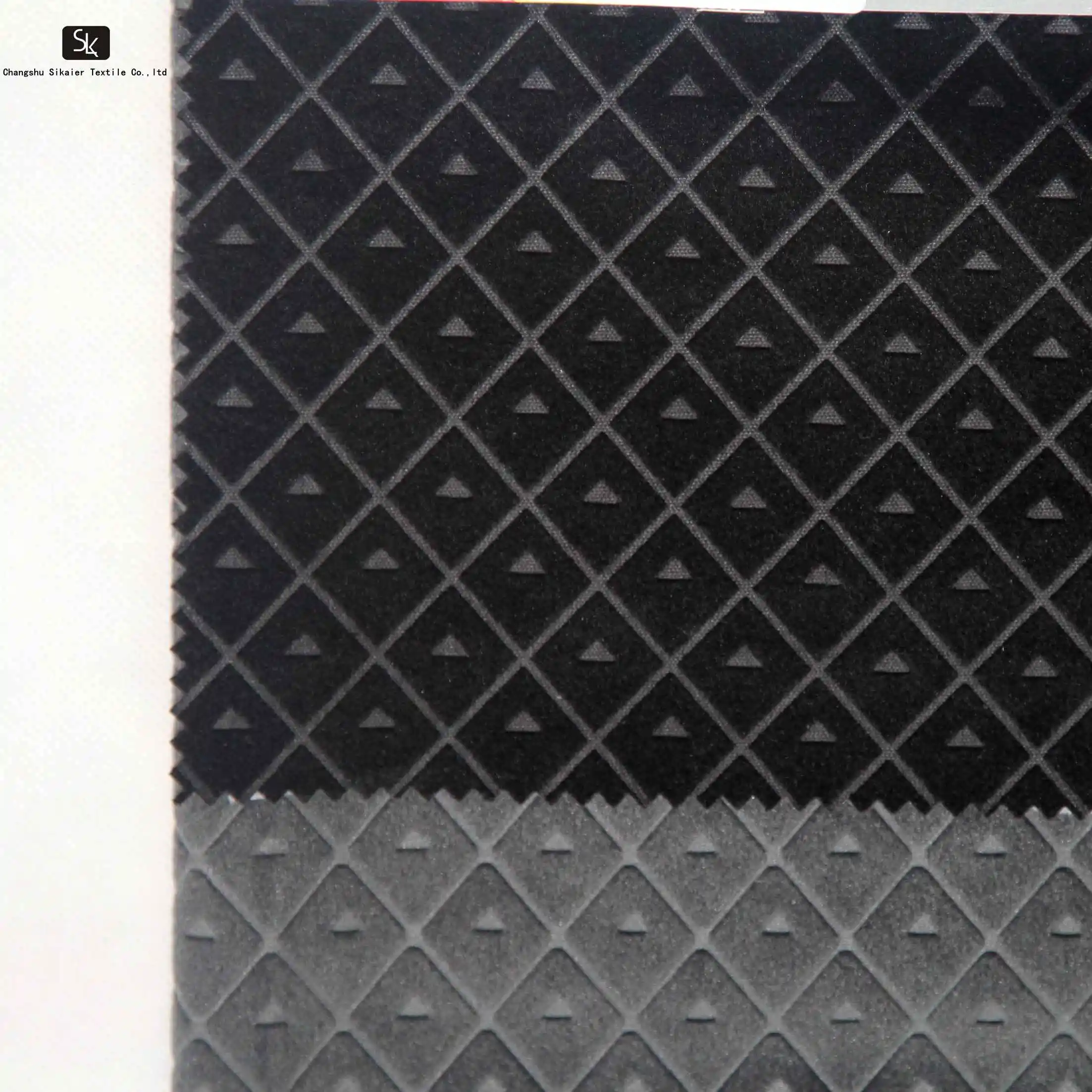 Автомобильная жаккардовая ткань с глубоким тиснением