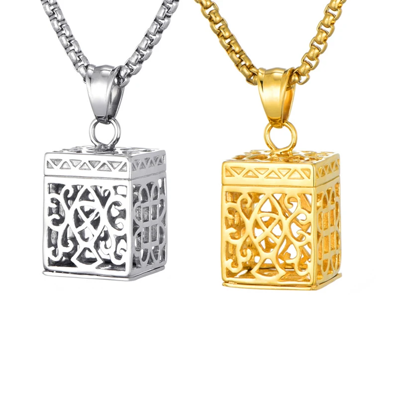 Top Quality Fashion Jewelry 316L Stainless Steel Locket Pendant