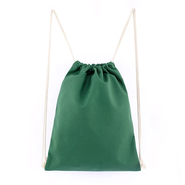 Дизайн логотипа на заказ, черная Холщовая Сумка на шнурке, низкая цена, оптовая продажа, фабричная сумка на шнурке