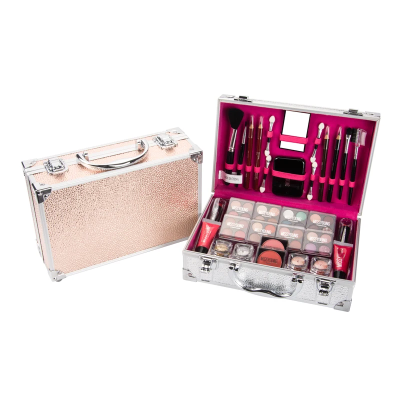 Private label factory makeup kit box beauty gift sets for professionals full set