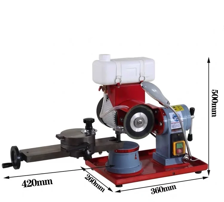
Portable knife grinding machine Manual hand circular saw blade shaping grinder MF126A 