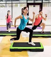 110 aerobic step platform custom logo design adjustable aerobic fitness exercise gym fitness equipment