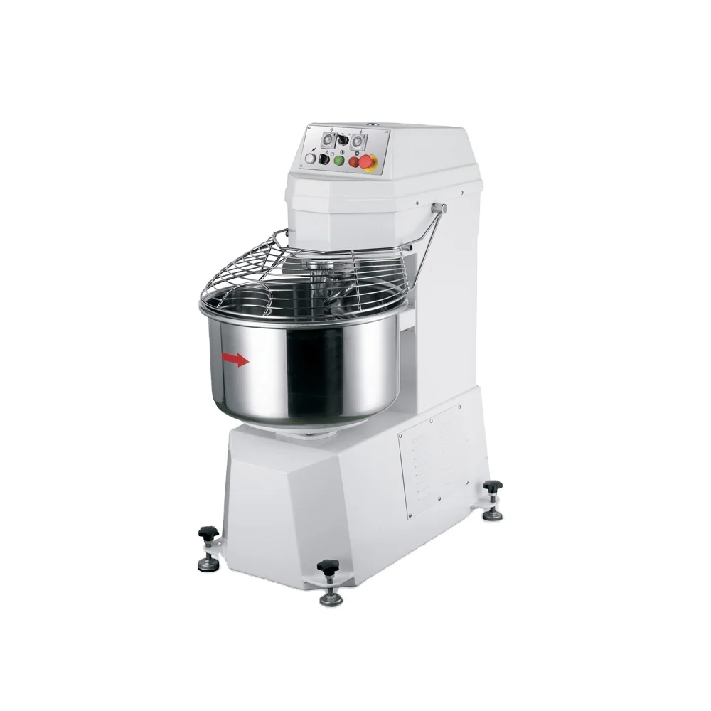 Automatic Spiral Dough Mixer 25kg Electric New High Productivity Bakery Restaurants Food Shops Hotels Flour Nuts Wholesale
