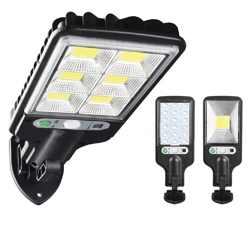 Super Bright Solar Outdoor LED Garden Wall Light Body Sensing Garden Patio Garage Door Waterproof Security Street Light