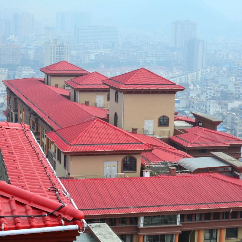 Modern Customized Pvc Roofing Sheet Good Price Plastic Asa Pvc Synthetic Resin Roof Tiles