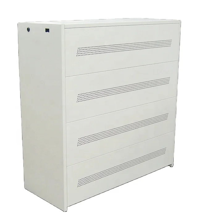 JALON Waterproof Electrical Solar Lithium Battery Storage Cabinet Metal Box C24