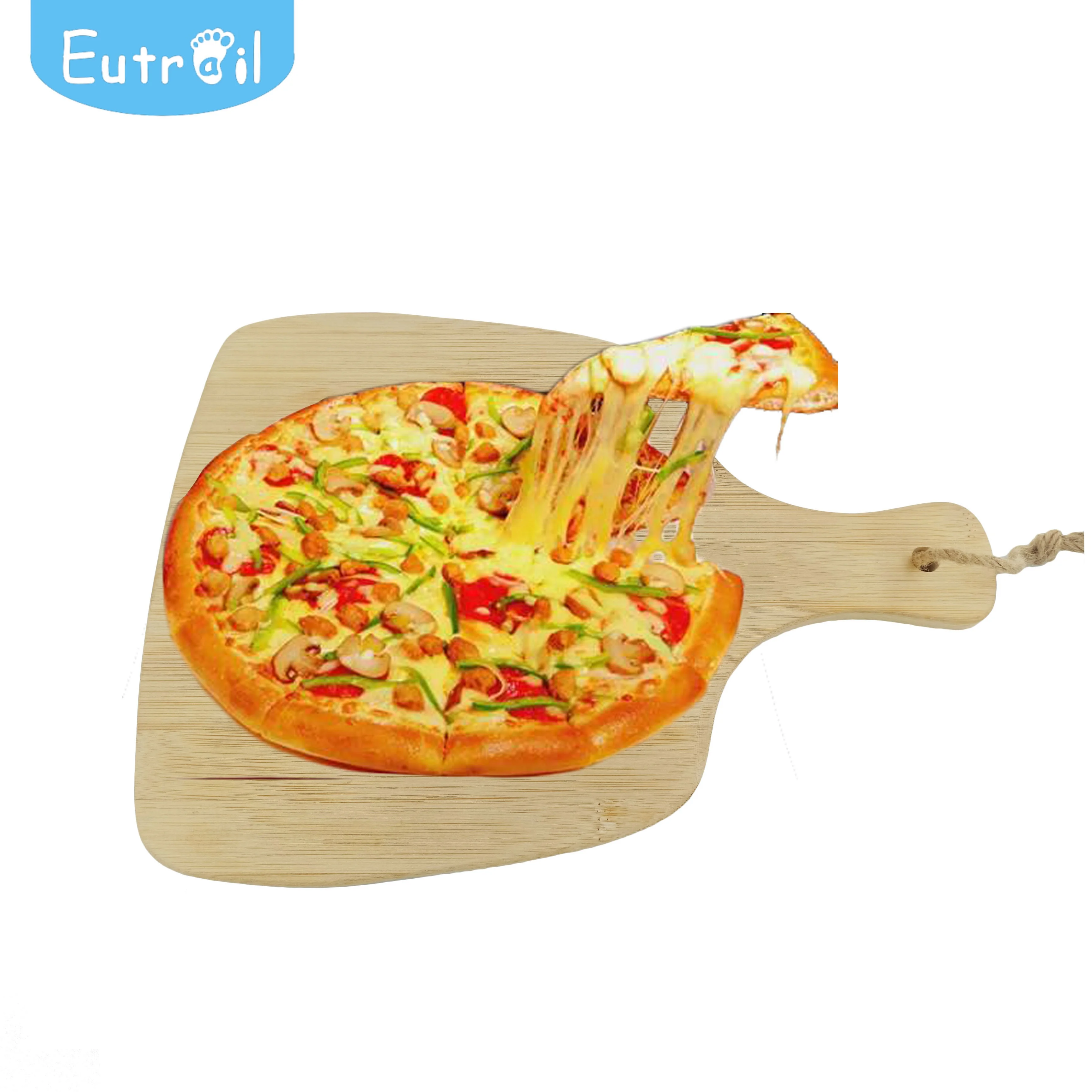Quality Bamboo Pizza Peel Premium Pizza Spatula Paddle Cutting Board