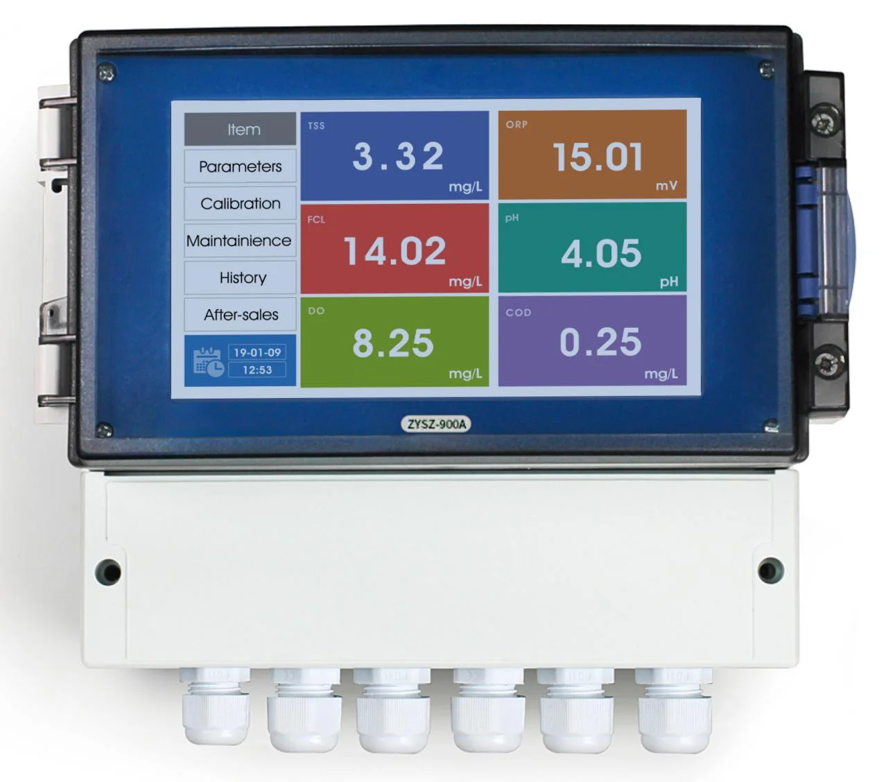 Online Multiparameter Water Quality Meters & Probes Rs485 Output Ph Do Tss Sensor