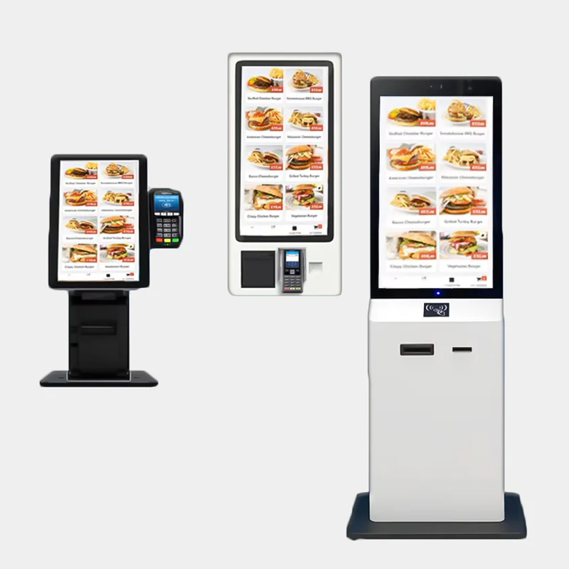 Fast Food Self Service Kiosk Bill Touch Screen Payment Self Service Cash Register Kiosk Self Ordering Kiosk In Restaurant