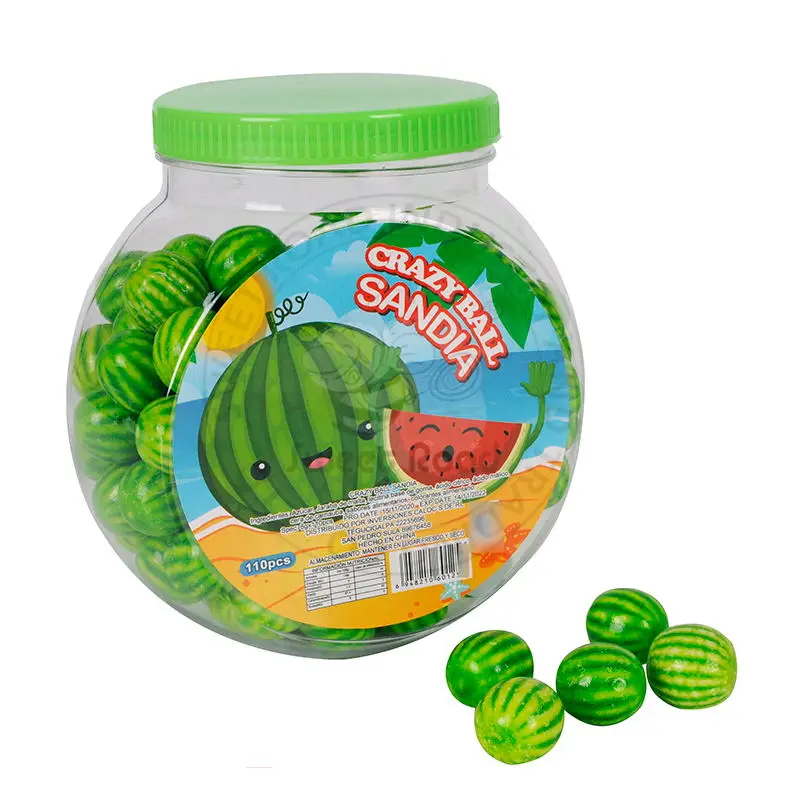 Halal Big Watermelon Bubble Gum Chewing Gum