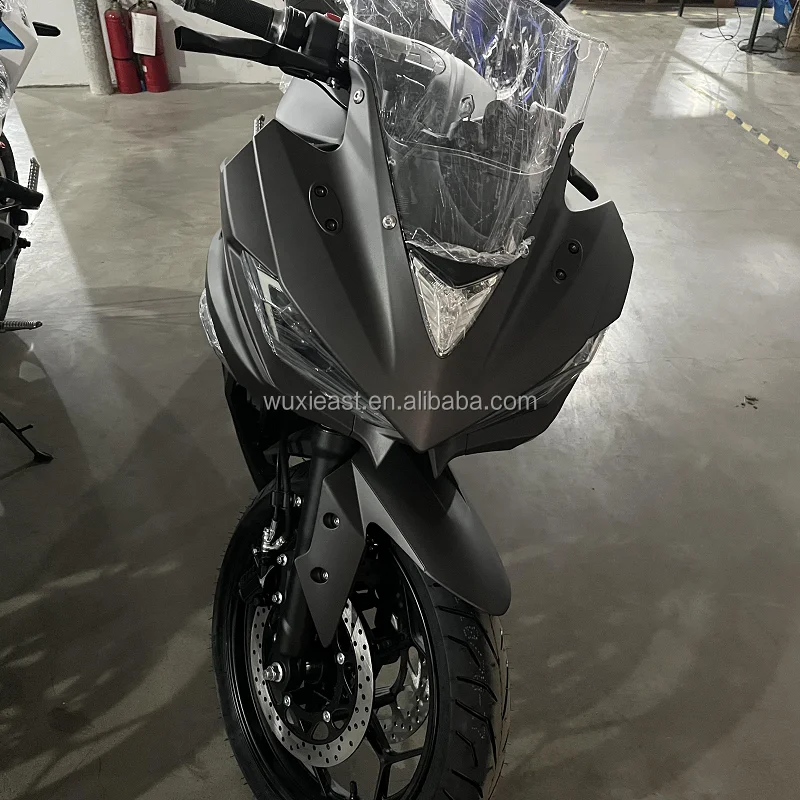 Гоночный мотоцикл высокая скорость 400CC водяное охлаждение электрический запуск двойной дисковый тормоз одинарный гидравлическая подвеска
